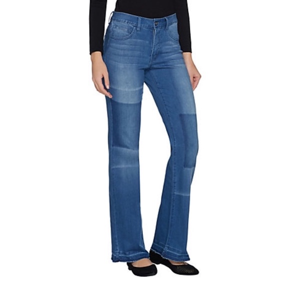 NWOT. Women with Control patchwork jeans - Picture 1 of 11